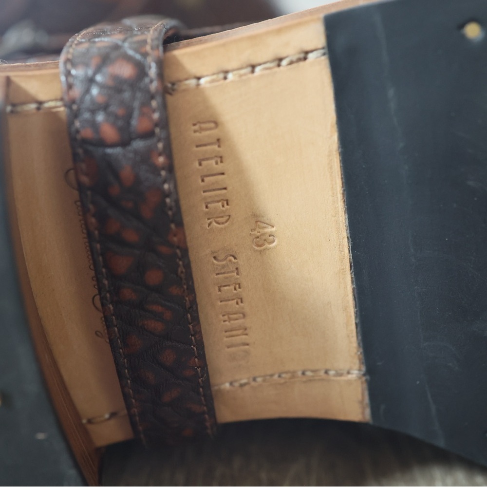 Atelier Stefani x The Balvenie Luxury Men’s Boots Size US 9.5 / EU 43 - Picture 9 of 11